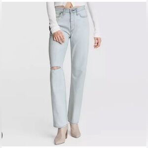 Rag & Bone Alex High Rise Straight Leg Jeans